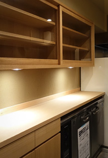 店舗京都｜設備機器｜造作家具
