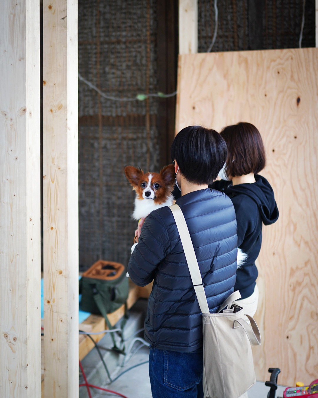 建築現場見学　リノベーション京都