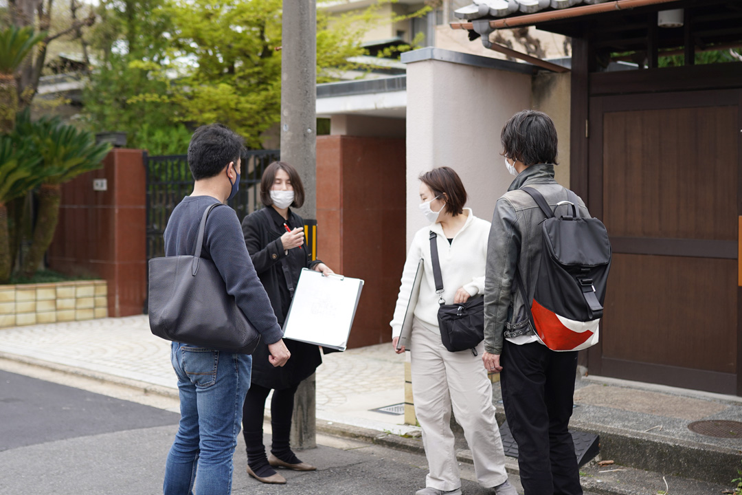 設計施工　RAKU事務所スタッフ全員参加