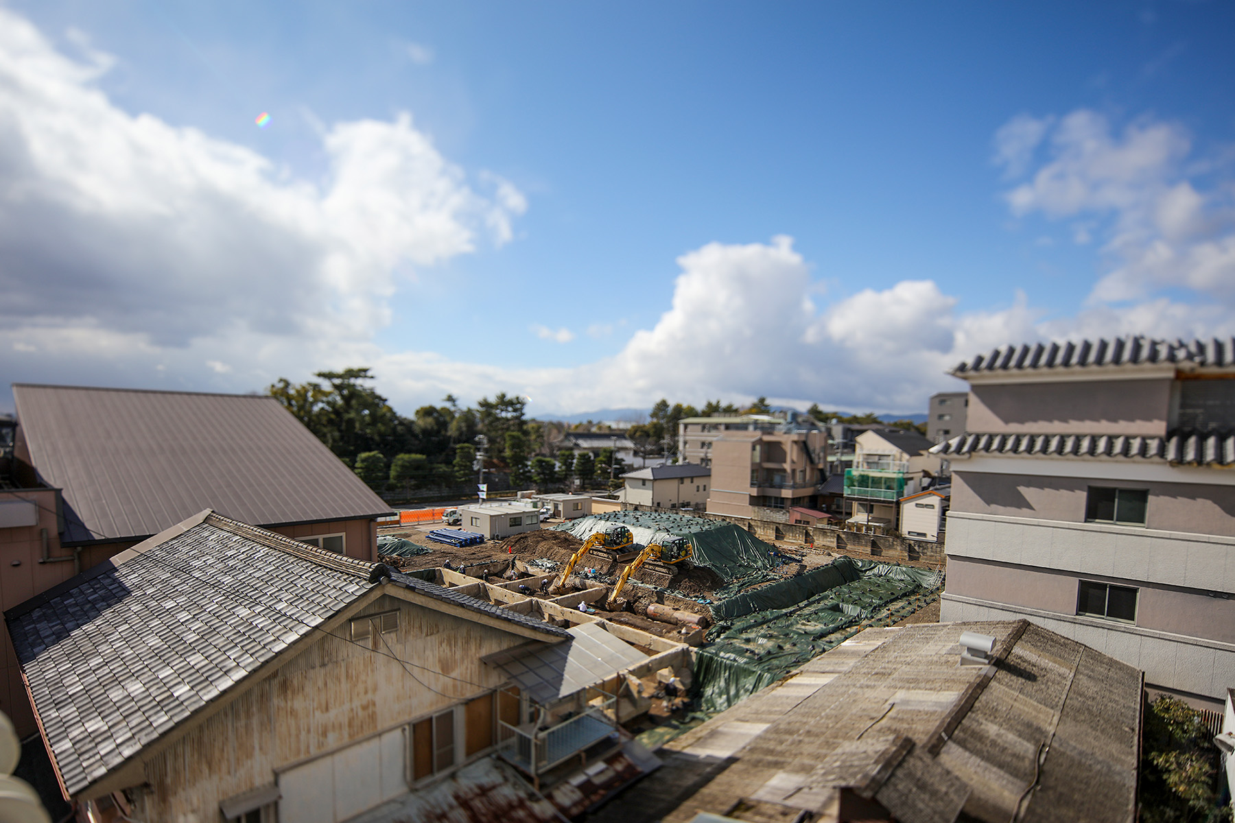 二条城北 発掘調査