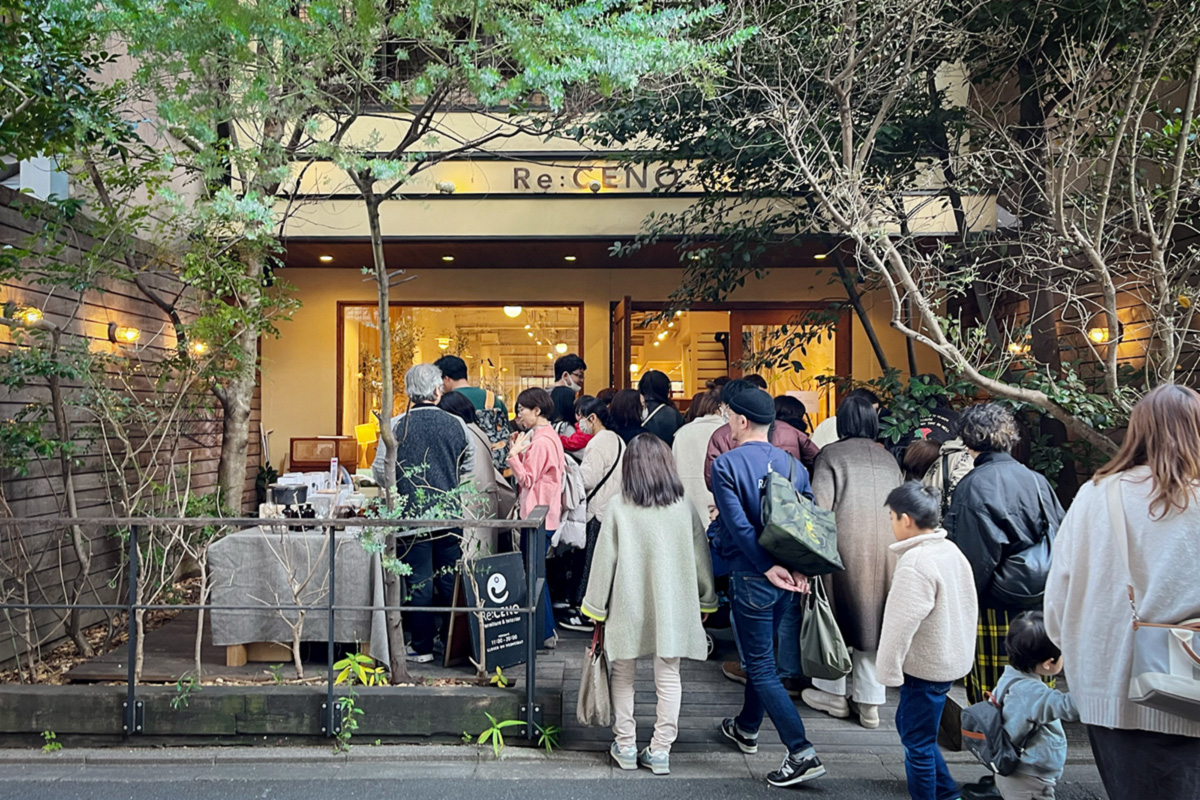 リセノ京都店 蚤の市