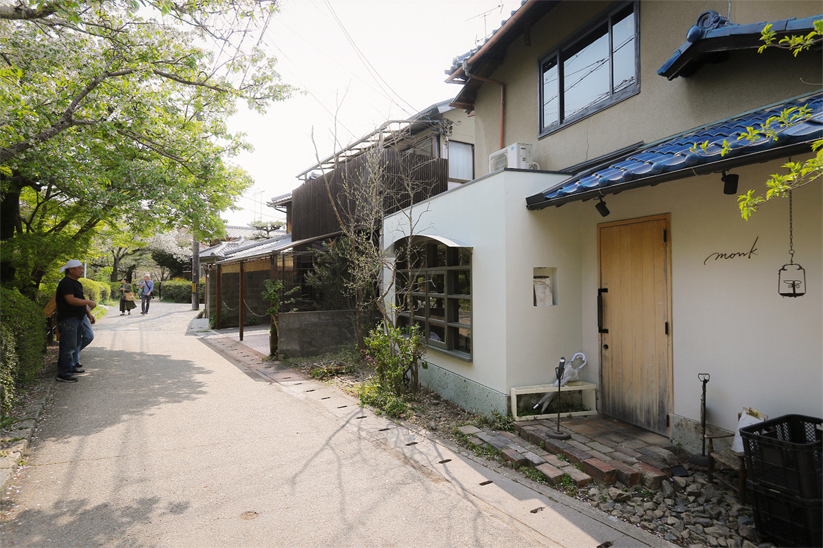京都 哲学の道 レストランmonk｜店舗デザイン 株式会社洛 RAKU
