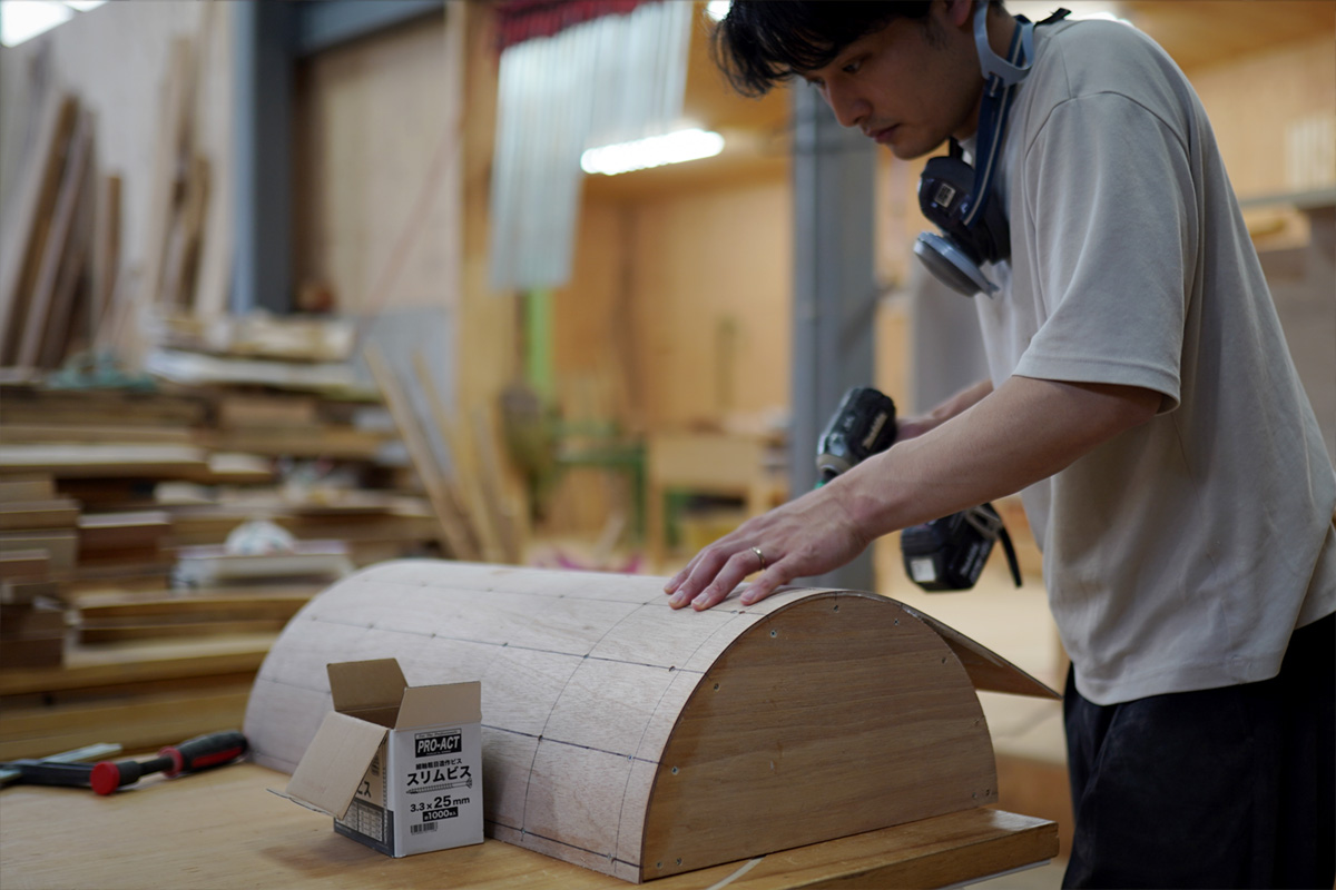 京都リノベーション 建築デザイン RAKUの工場