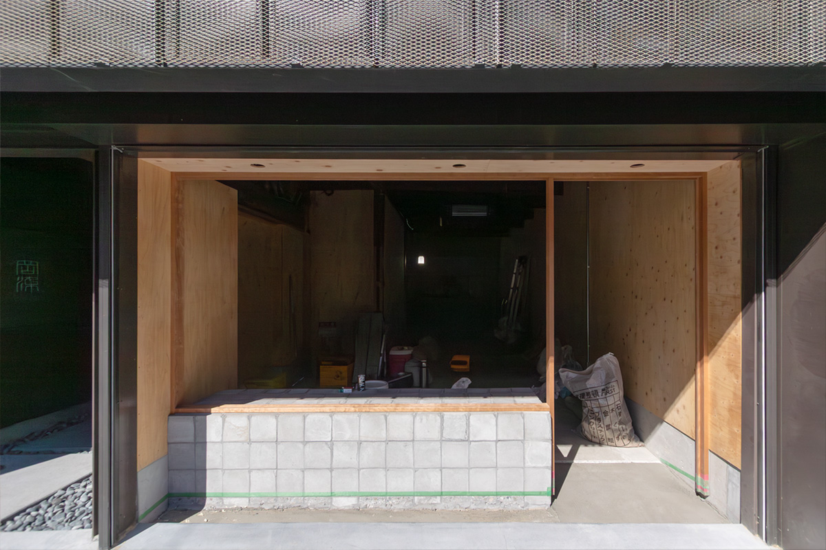 京都店舗デザイン エントランスデザイン