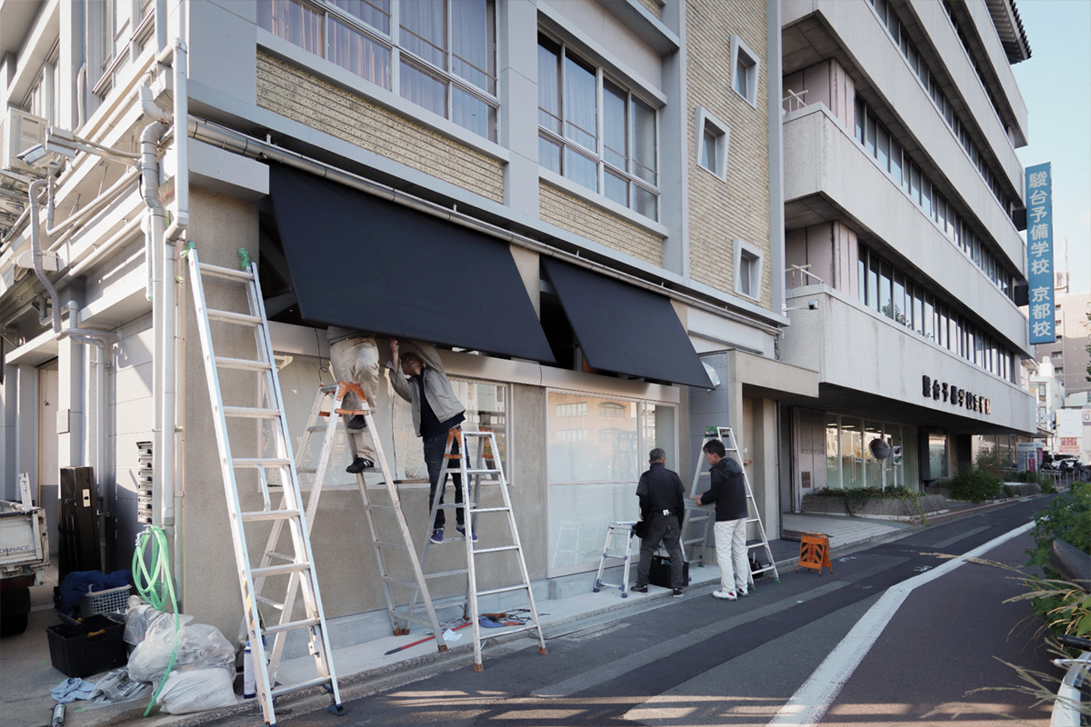 ファサードデザイン テント　カフェテント ショップテント