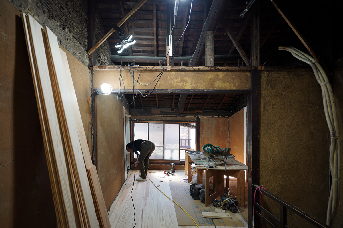 2階 店舗町家リノベーション ネイルサロン