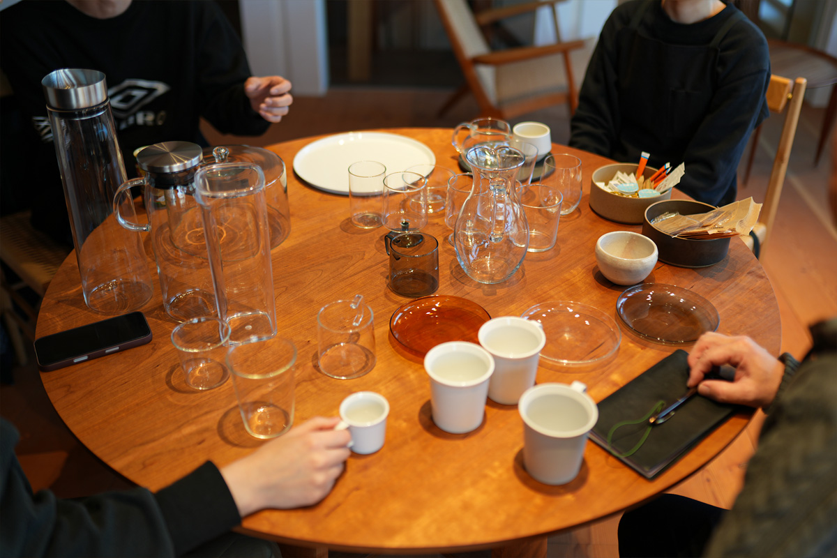 たくさんのグラスや器 デザインやサイズ