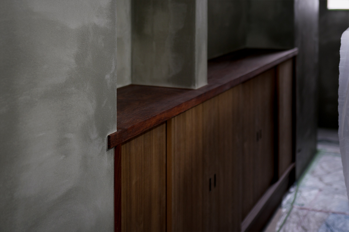 壁の左官仕上げ